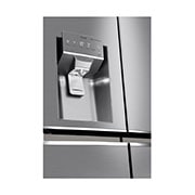 LG 637L French Door Fridge with Ice & Water Dispenser in Stainless Finish, GF-L706PL