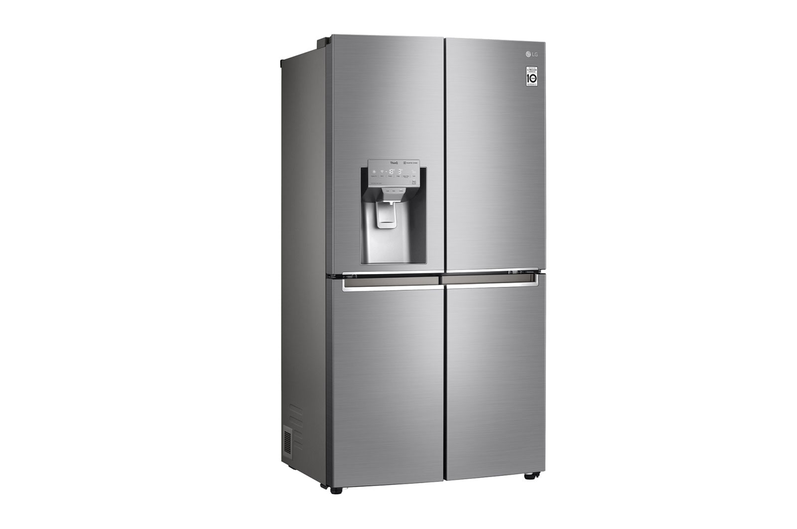 LG 637L French Door Fridge with Ice & Water Dispenser in Stainless Finish, GF-L706PL