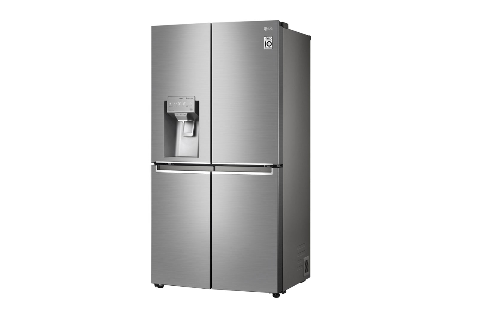 LG 637L French Door Fridge with Ice & Water Dispenser in Stainless Finish, GF-L706PL