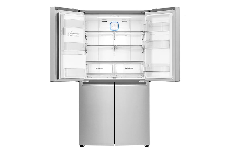 LG 708L French Door Fridge, in Brushed Steel Finish, GF-L708PL