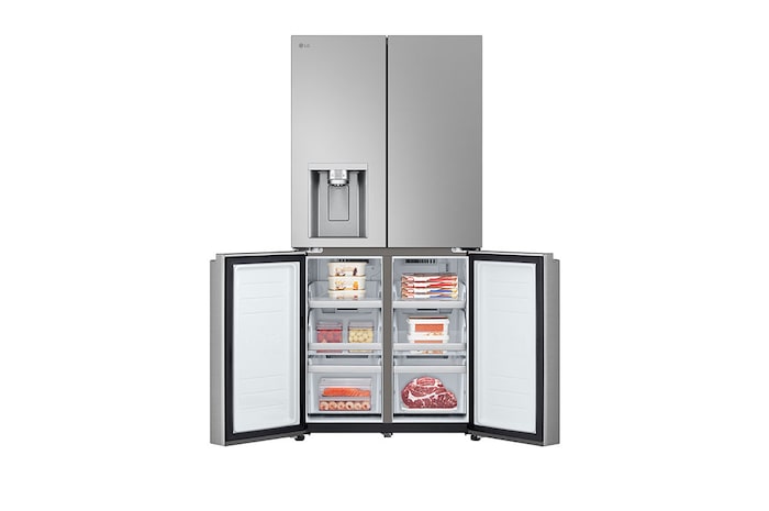 LG 506L Slim French Door Fridge - Non-Plumbed, GF-LN500PL