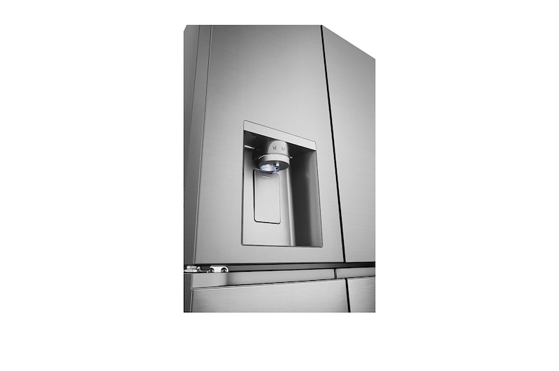 LG 506L Slim French Door Fridge - Plumbed, GF-L500PL