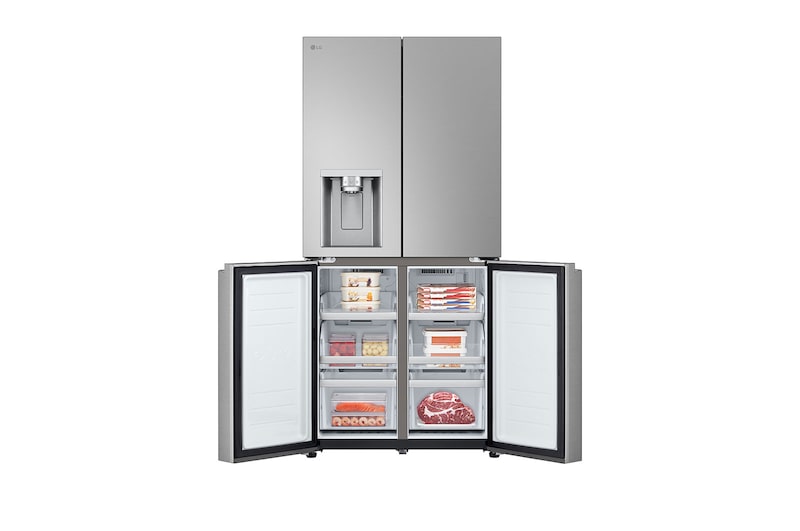 LG 506L Slim French Door Fridge - Plumbed, GF-L500PL