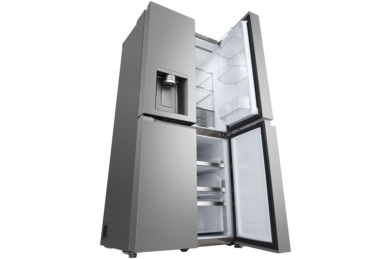LG 506L Slim French Door Fridge - Plumbed, GF-L500PL