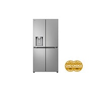 LG 506L Slim French Door Fridge with Non-Plumbed Ice & Water Dispenser, GF-LN500PL