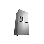 LG 506L Slim French Door Fridge with Non-Plumbed Ice & Water Dispenser, GF-LN500PL