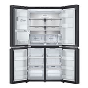 LG 636L French Door Fridge with Non-Plumbed Ice & Water Dispenser, GF-LN700MBL