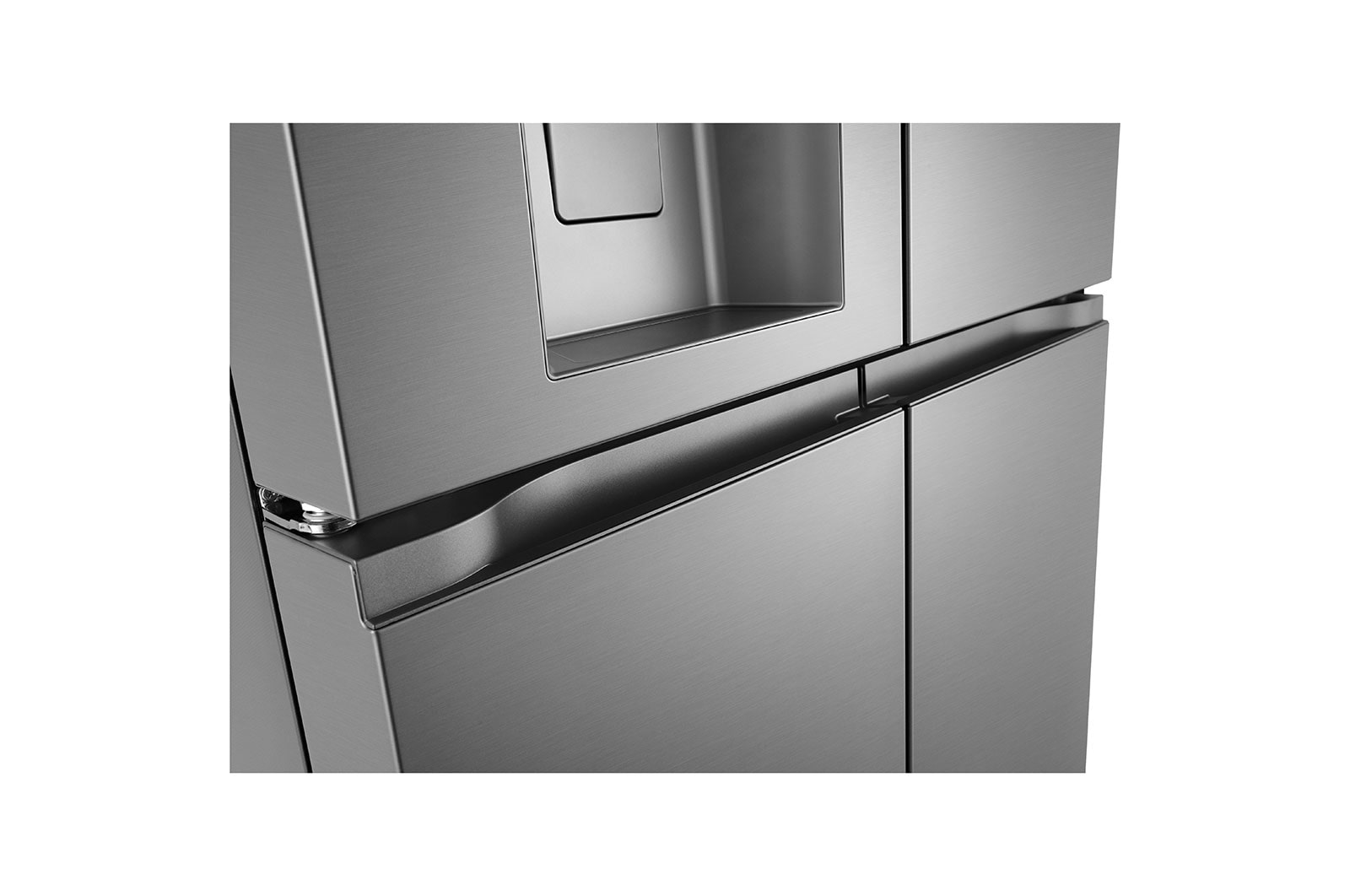 LG 636L French Door Fridge with Non-Plumbed Ice & Water Dispenser, GF-LN700PL