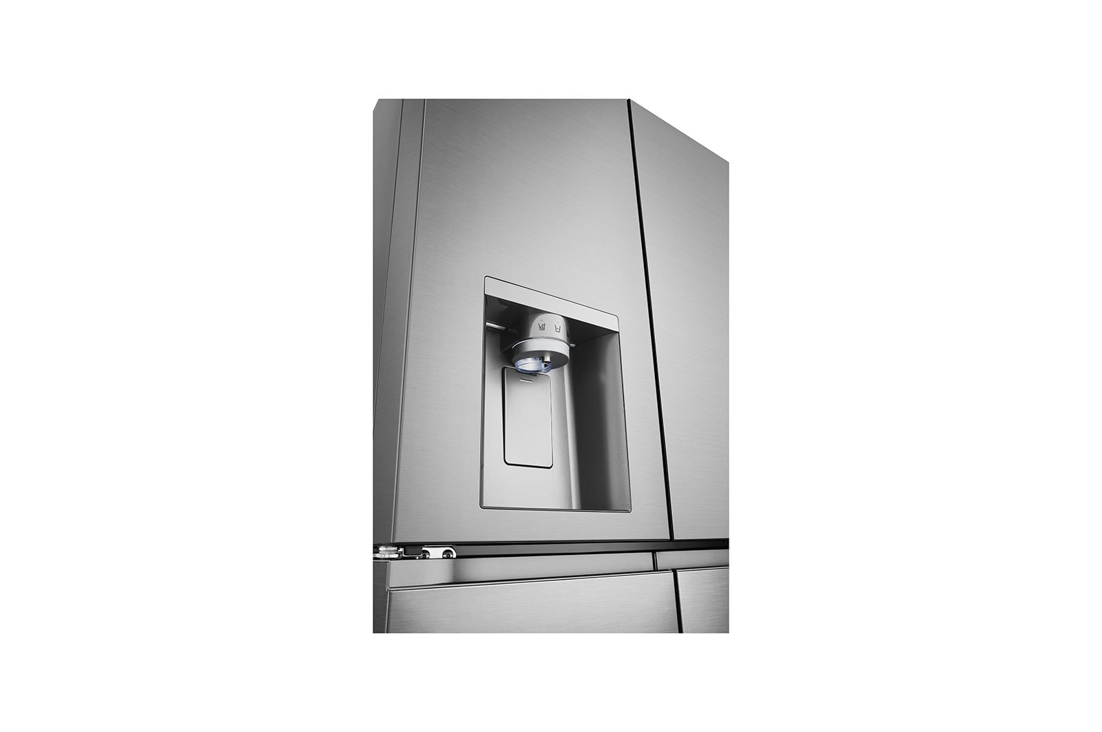 LG 636L French Door Fridge with Non-Plumbed Ice & Water Dispenser, GF-LN700PL