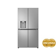 LG 636L French Door Fridge with Non-Plumbed Ice & Water Dispenser, GF-LN700PL