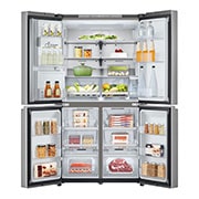 LG 636L French Door Fridge with Non-Plumbed Ice & Water Dispenser, GF-LN700PL
