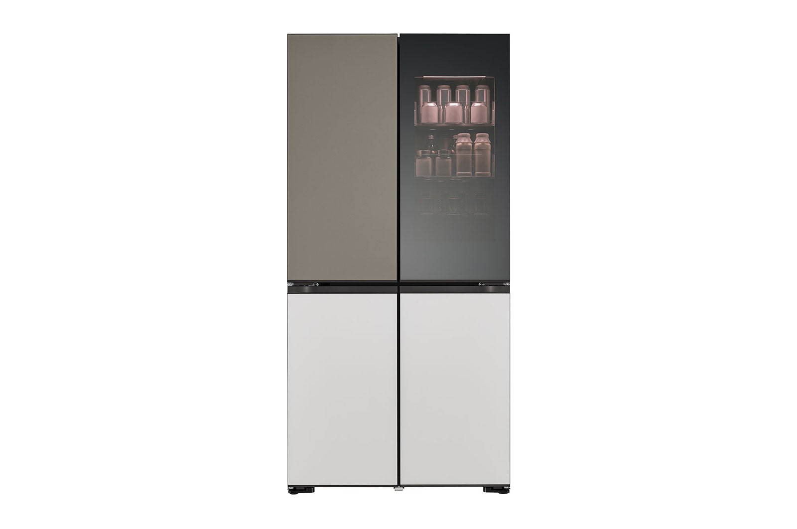 LG 617L French Door Fridge - MoodUP® LED Panels, GF-MV600