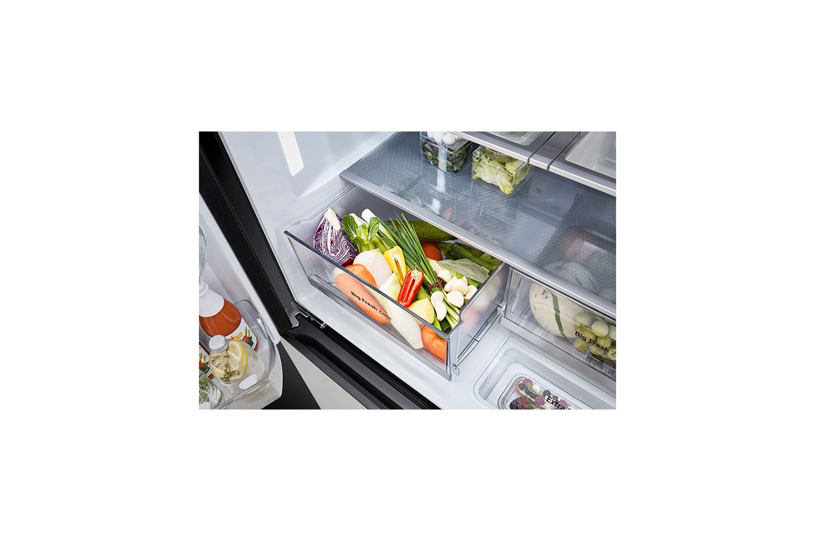 LG 617L French Door Fridge - MoodUP® LED Panels, GF-MV600