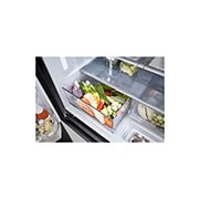 LG 617L French Door Fridge - MoodUP® LED Panels, GF-MV600