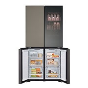 LG 617L French Door Fridge - MoodUP® LED Panels, GF-MV600