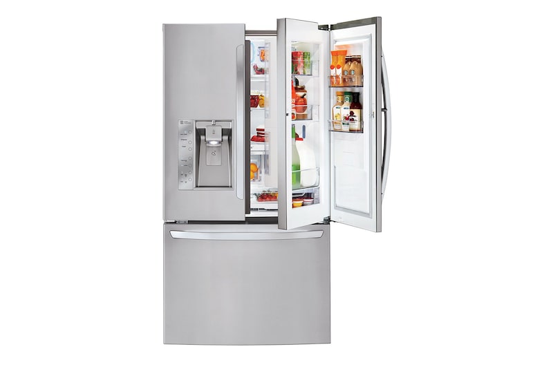 Front view of 730L Door-in-Door® French Door Fridge with Slim Ice Maker GF-SD730SL