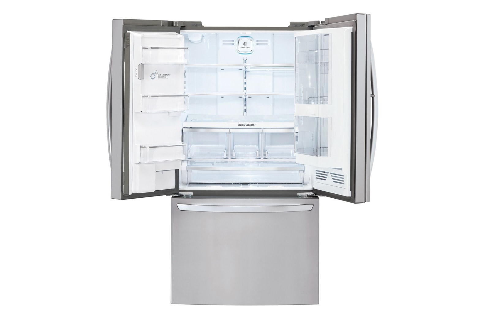 LG 730L Door-in-Door® French Door Fridge with Slim Ice Maker, GF-SD730SL