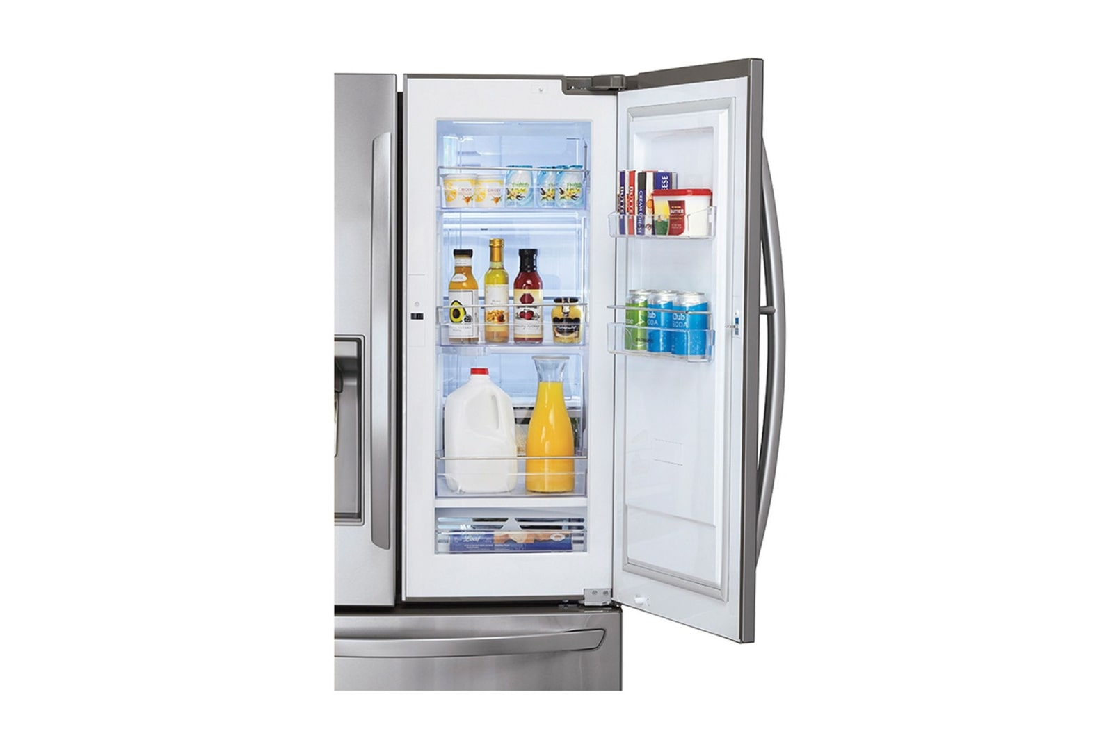 LG 730L Door-in-Door® French Door Fridge with Slim Ice Maker, GF-SD730SL