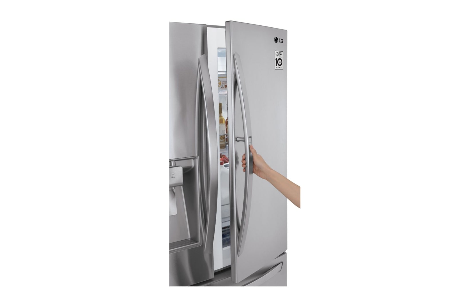 LG 730L Door-in-Door® French Door Fridge with Slim Ice Maker, GF-SD730SL