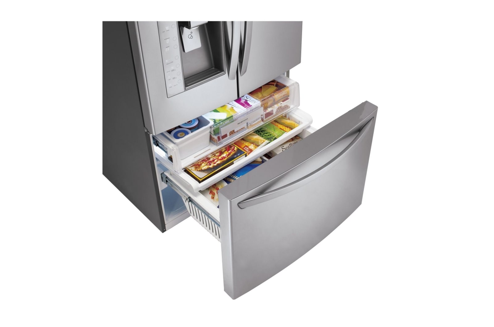 LG 730L Door-in-Door® French Door Fridge with Slim Ice Maker, GF-SD730SL