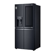 LG 508L Slim French Door Fridge, with InstaView Door-In-Door®, in Matte Black Finish, GF-V570MBL