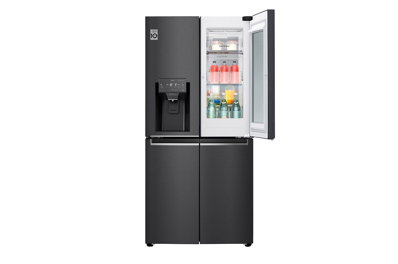 LG 508L Slim French Door Fridge with Craft Ice™ , GF-V570MBLC