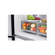 LG 508L Slim French Door Fridge with Craft Ice™ , GF-V570MBLC