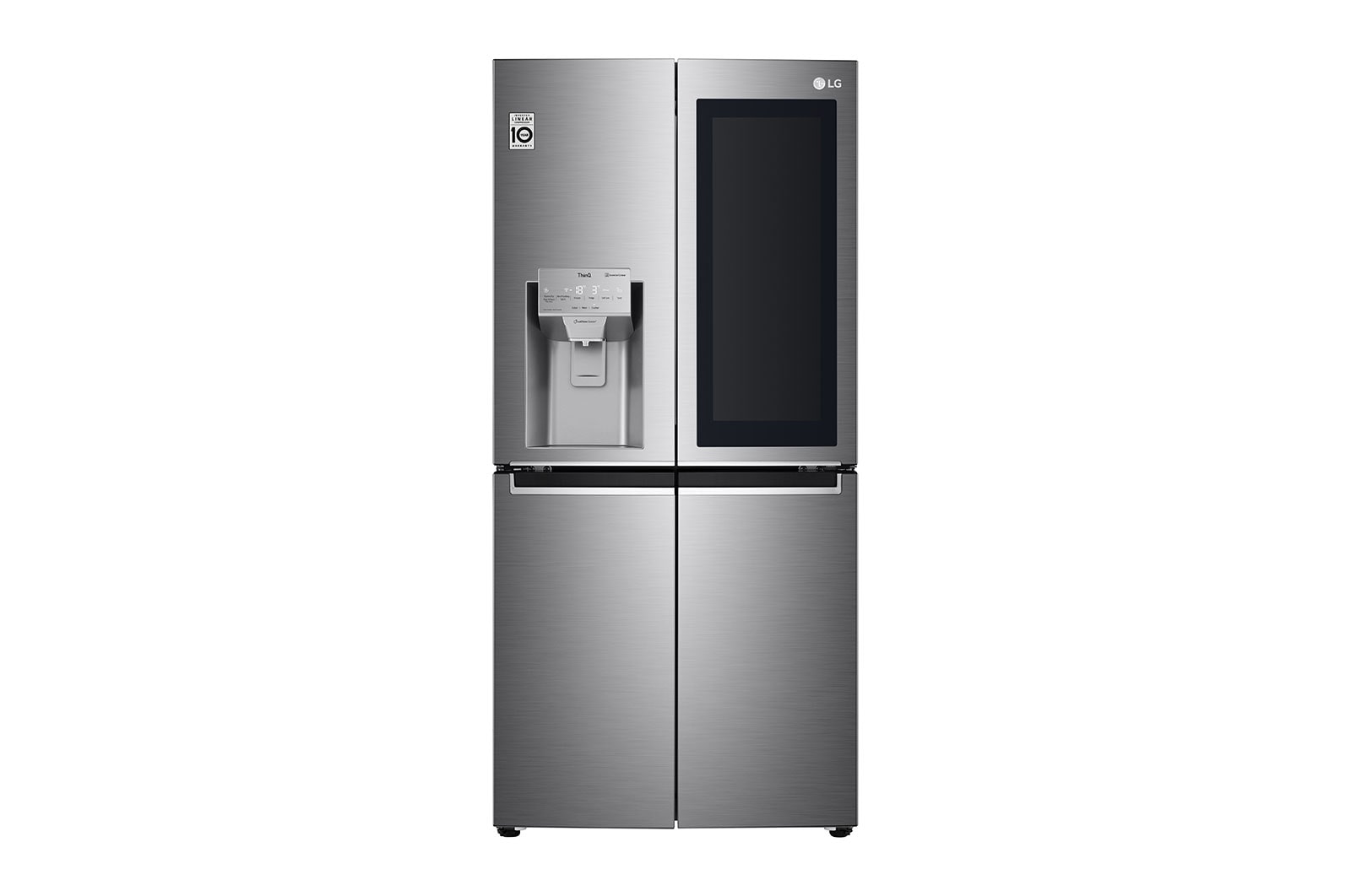 LG 508L Slim French Door Fridge - Non-Plumbed, GF-V570PNL