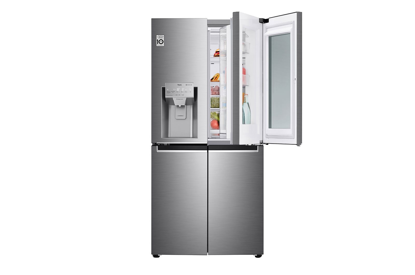 LG 508L Slim French Door Fridge - Non-Plumbed, GF-V570PNL