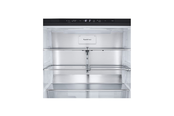 LG 642L French Door Fridge with InstaView™, GF-V700BSLC