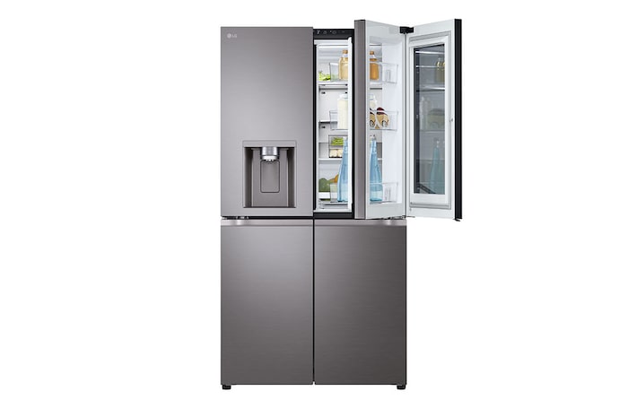 LG 642L French Door Fridge with InstaView™, GF-V700BSLC