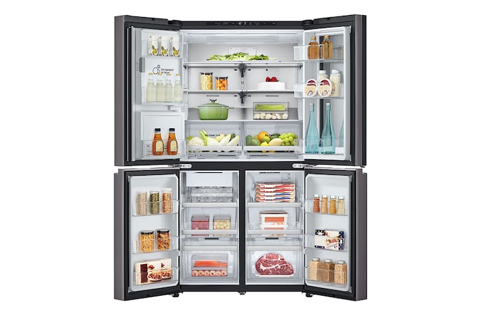 LG 642L French Door Fridge with InstaView™, GF-V700BSLC