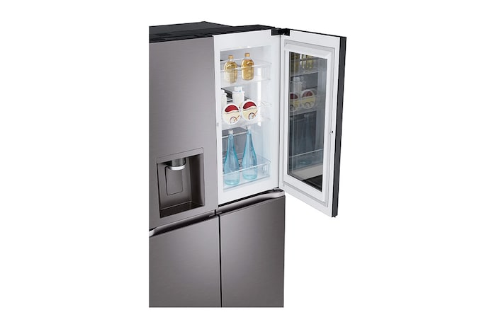 LG 642L French Door Fridge with InstaView™, GF-V700BSLC