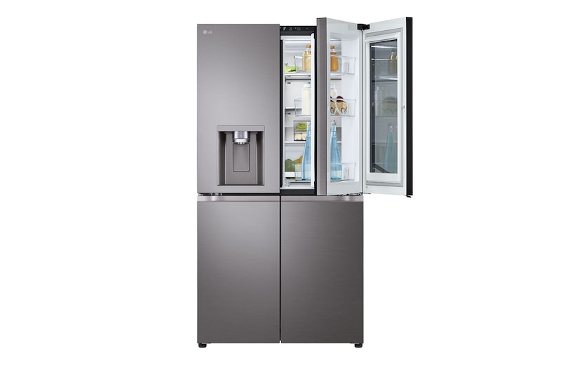 LG 642L French Door Fridge with InstaView™, GF-V700BSLC