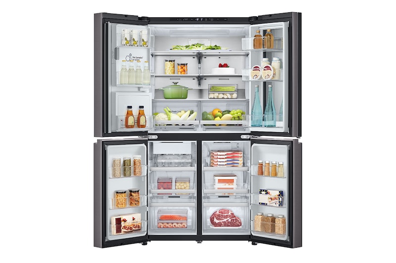 LG 642L French Door Fridge with InstaView™, GF-V700BSLC