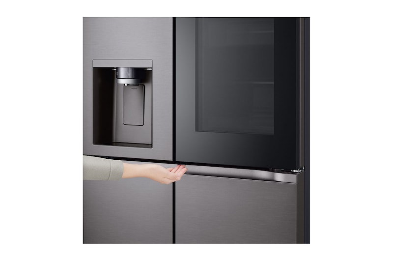 LG 642L French Door Fridge with InstaView™, GF-V700BSLC
