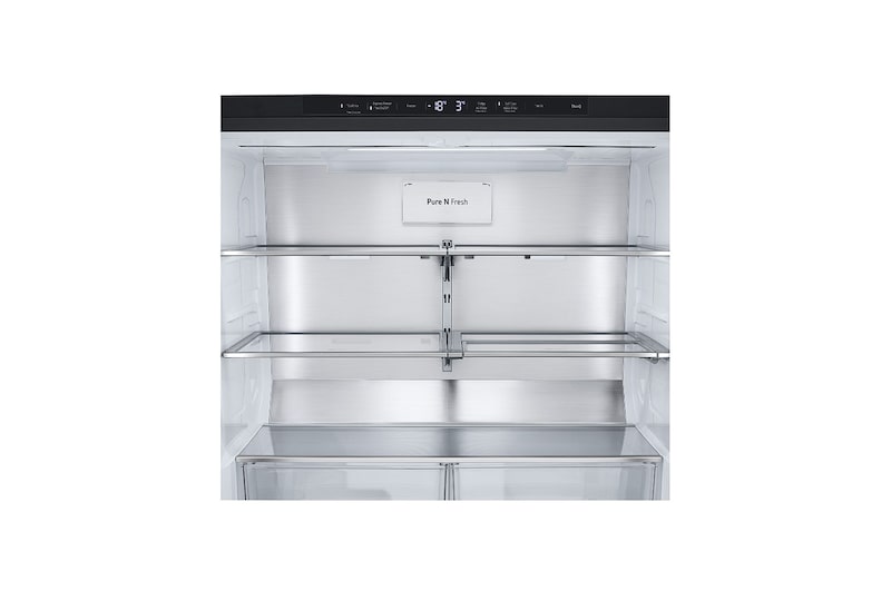 LG 642L French Door Fridge with InstaView™, GF-V700BSLC