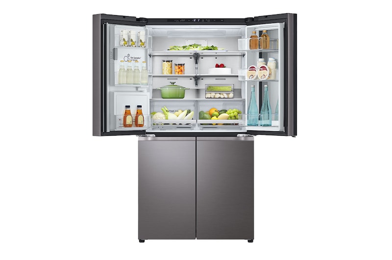 LG 642L French Door Fridge with InstaView™, GF-V700BSLC