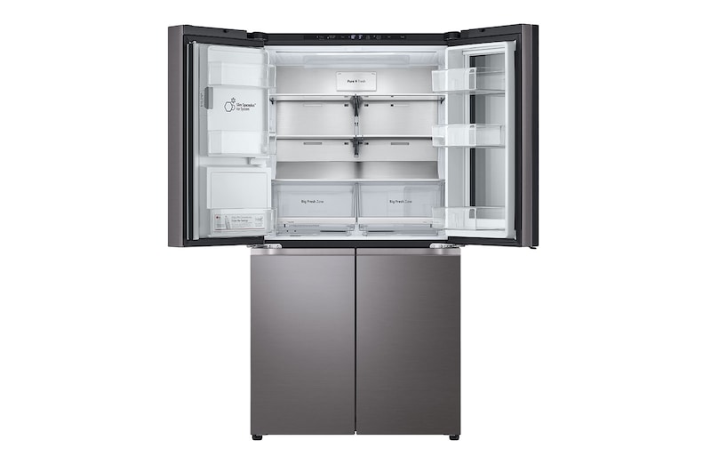LG 642L French Door Fridge with InstaView™, GF-V700BSLC