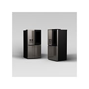 LG 642L French Door Fridge with Craft Ice™ , GF-V700BSLC