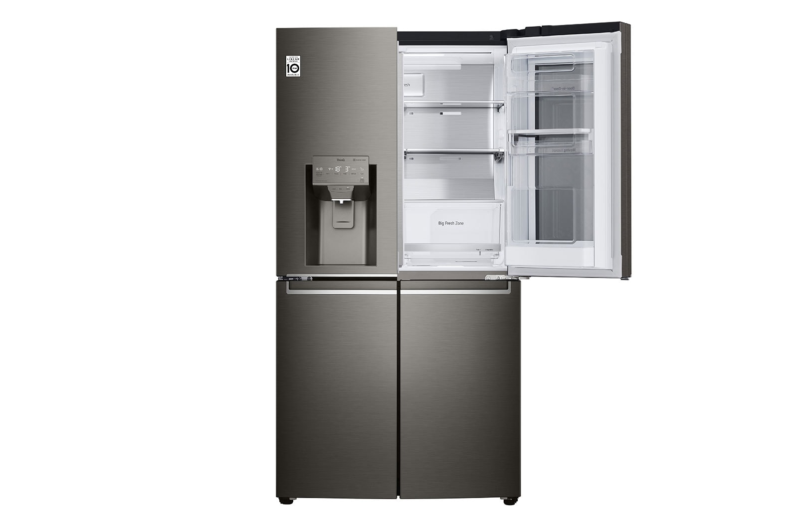 LG 637L French Door Fridge with Craft Ice™ , GF-V706BSLC