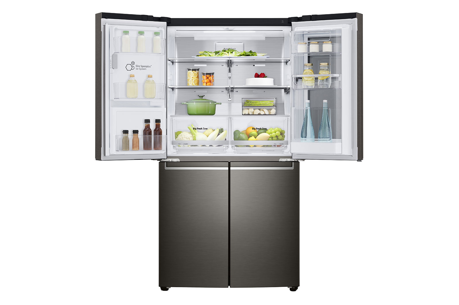 LG 637L French Door Fridge with Craft Ice™ , GF-V706BSLC