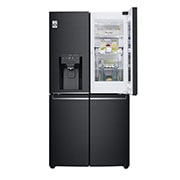 LG 637L French Door Fridge, with InstaView Door-In-Door®, in Matte Black finish, GF-V706MBL