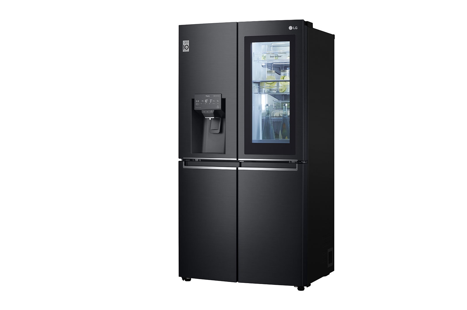 LG 637L French Door Fridge in Matte Black Finish, GF-V706MBLC