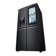 LG 637L French Door Fridge in Matte Black Finish, GF-V706MBLC