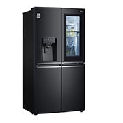 LG 637L French Door Fridge in Matte Black Finish, GF-V706MBLC