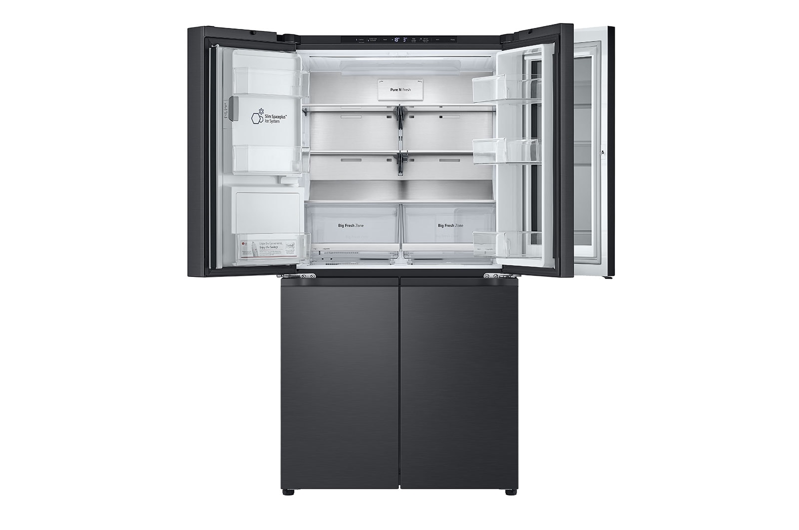 LG 847L French Door Fridge with Craft Ice™ , GF-V900MBLC