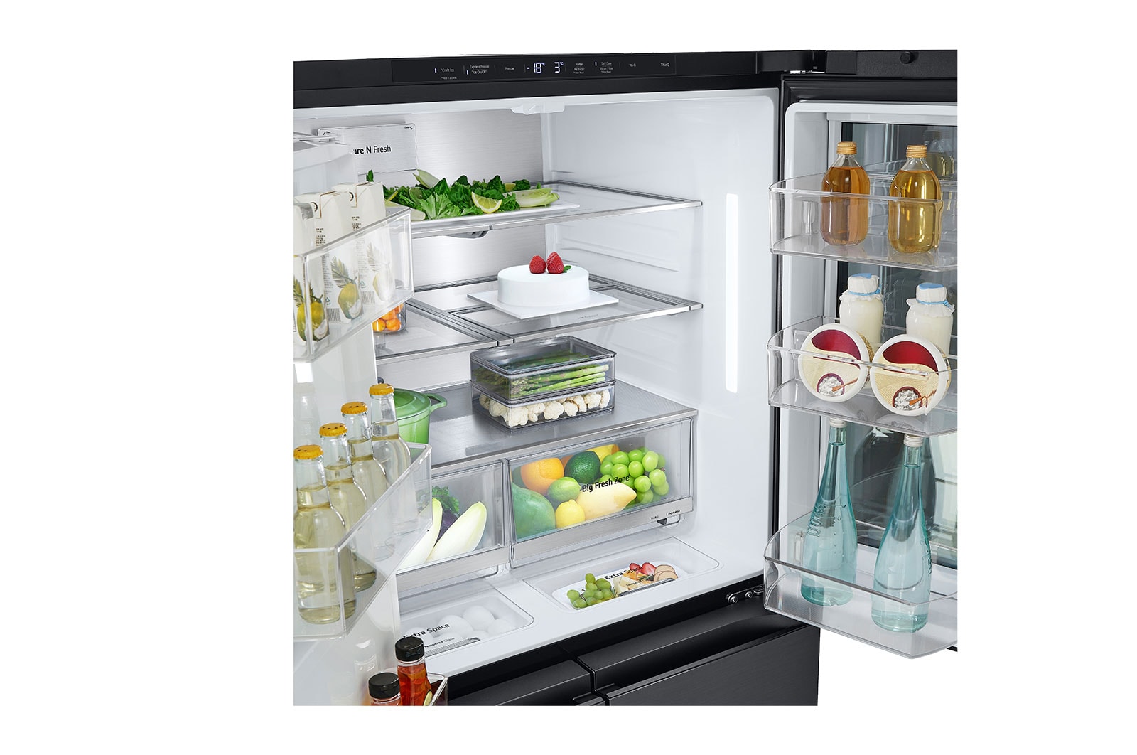 LG 847L French Door Fridge with Craft Ice™ , GF-V900MBLC