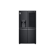 LG 852L French Door Fridge, with InstaView Door-In-Door®, in Matte Black finish, GF-V910MBL