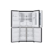 LG 852L French Door Fridge, with InstaView Door-In-Door®, in Matte Black finish, GF-V910MBL